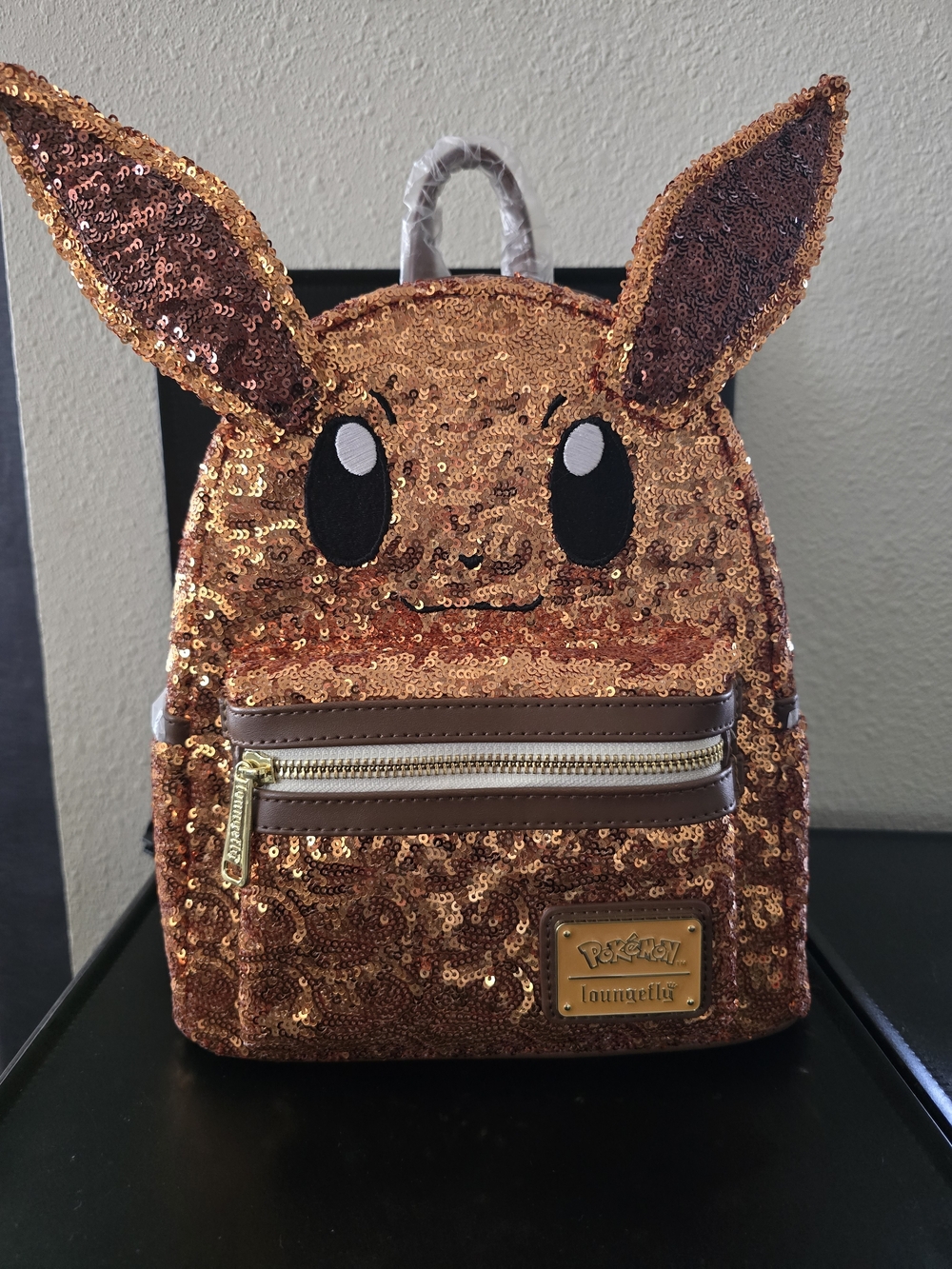 Loungefly Pokemon Sequin Evee Mini Backpack